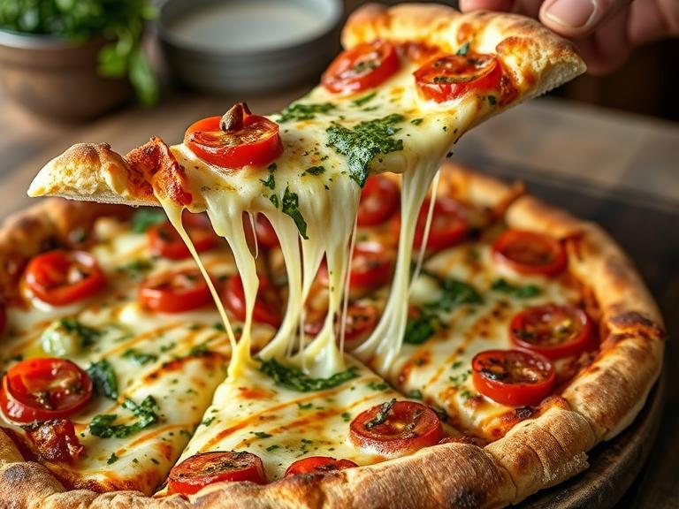 chimichurri pizza sauce sweet tomatoes recipe