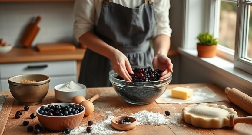 recipes for goumi berry pie