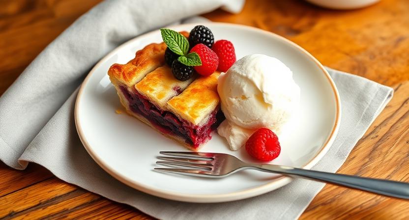 simple recipes for goumi berry pie