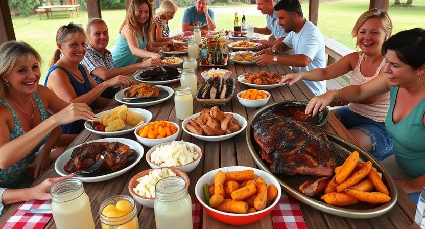 southern recipes grill menu