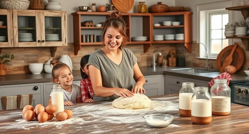 tiny farm big family bread recipes