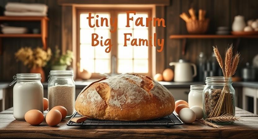tiny farm big family bread recipes